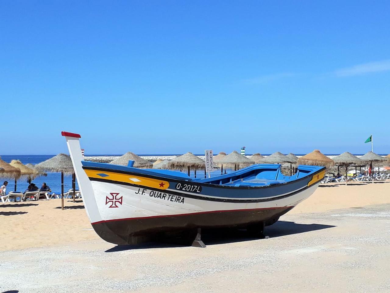 Abmar- Por-Do-Sol, Vista Mar, Remodelado, Wifi, 80Mt Praia Quarteira Exterior photo