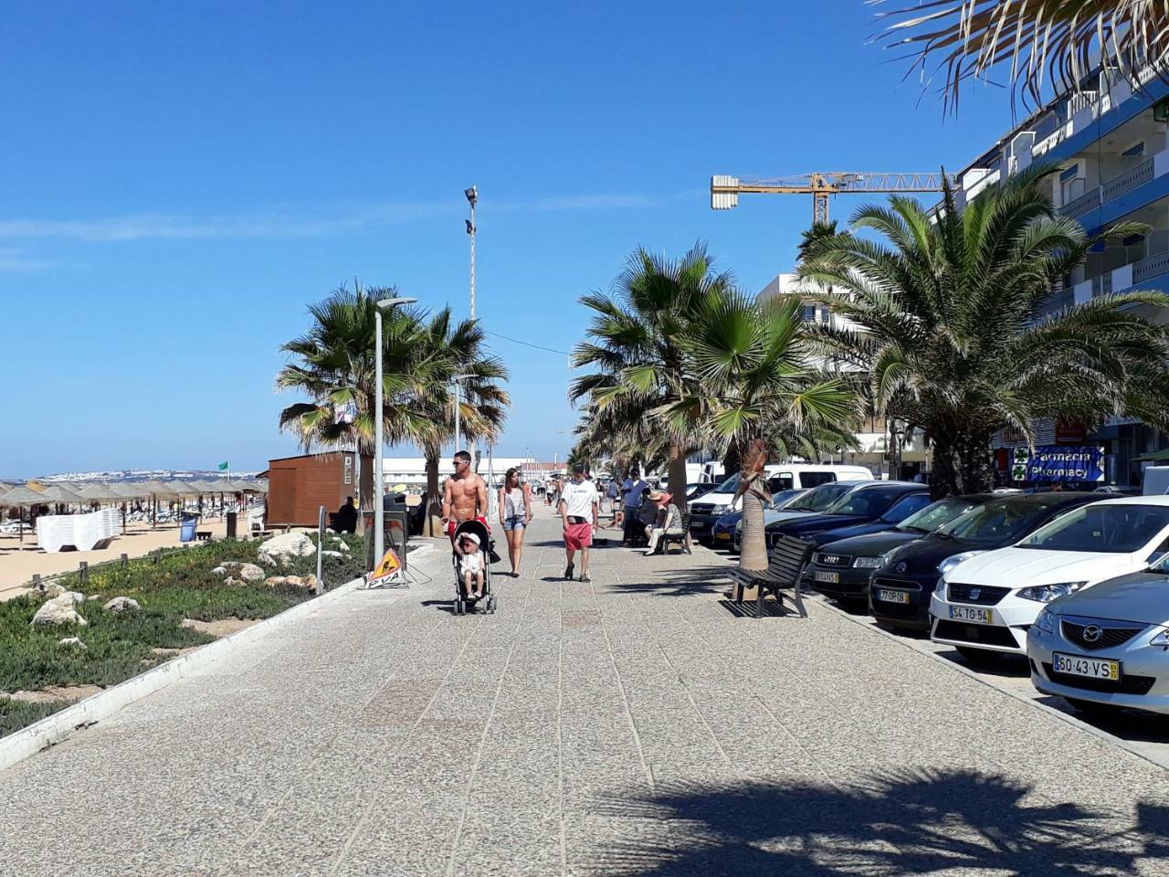 Abmar- Por-Do-Sol, Vista Mar, Remodelado, Wifi, 80Mt Praia Quarteira Exterior photo